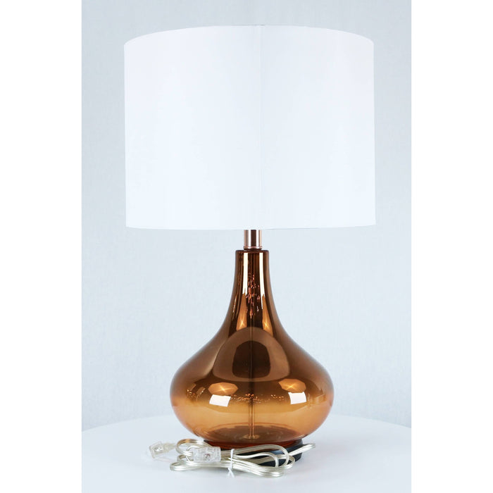 LAMP. MESA COBRE 1L E27 100W