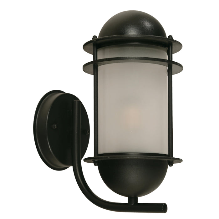 Lámpara Exterior  Pared Negro 1L E27 40W