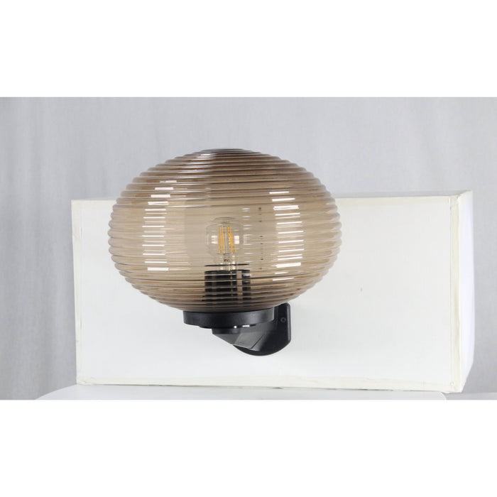 LAMP. EXT. PARED NEGRO 1L E27 60W (CONVERTIBLE A POSTE)