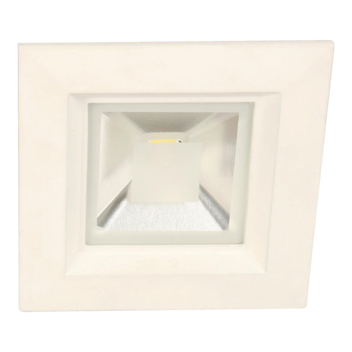 LAMP. TECHO 1L 10W AC85-285V*3000K (B/I) ACAB. ALUMINIO