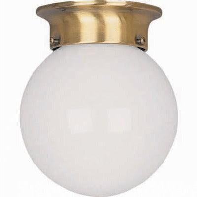 LAMP. TECHO BRONCE ANTIGUO 1L E27 60W