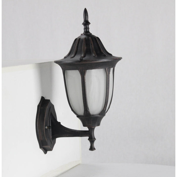 LAMP. EXT. PARED NEGRO 1L E27 60W