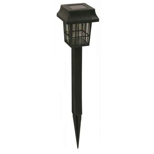 LAMP. LED EXT. SOLAR ESTACA NEGRO 1L 0.06W 1.2V 3500K