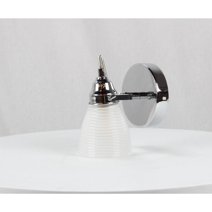 LAMP. TECHO REFLECTORA CROMO 1L E14 40W