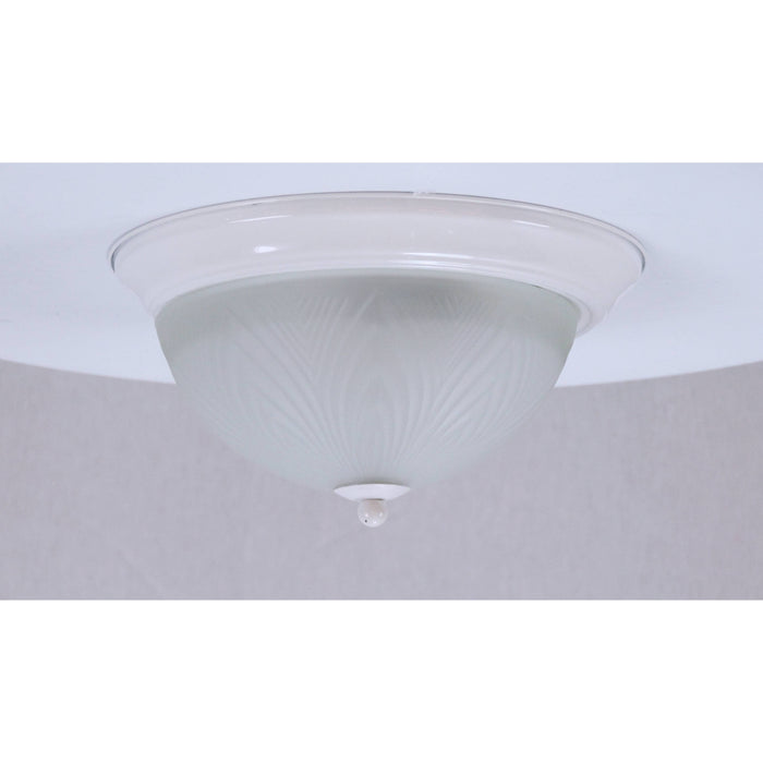 LAMP. TECHO BLANCO SATINADO 2L E27 60W