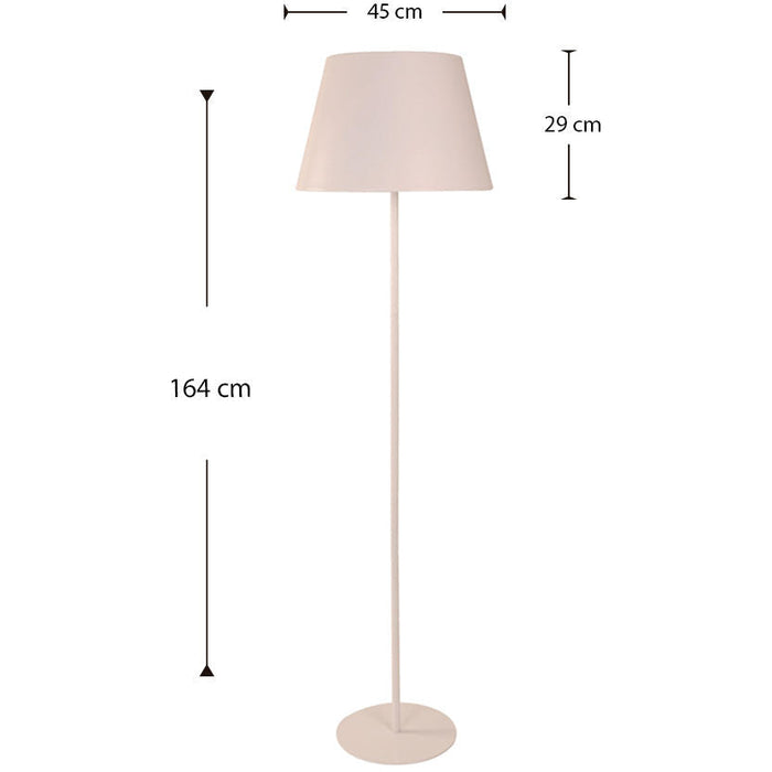 LAMP. PISO BLANCO 3L E27 40W