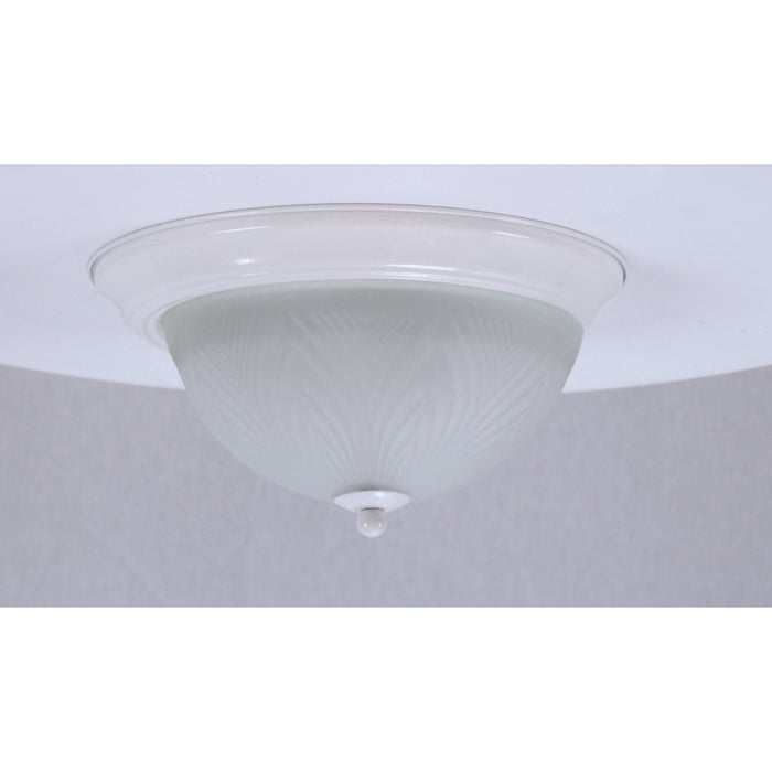 LAMP. TECHO BLANCO SATINADO 2L E27 60W