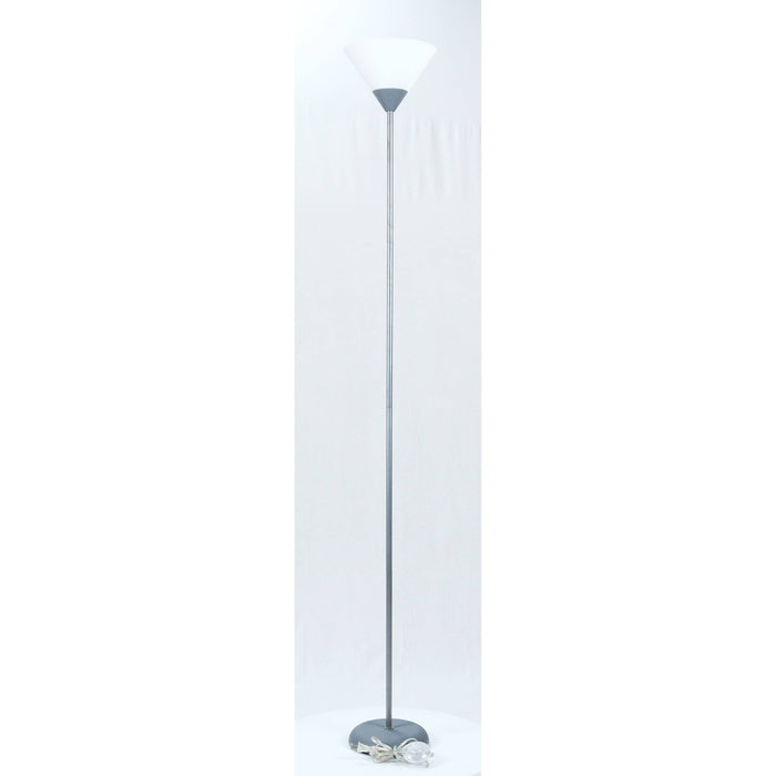 LAMP. PIE PLATEADO 1L E27 60W