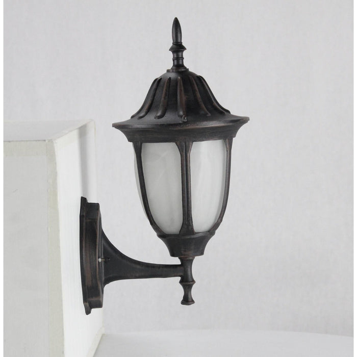 LAMP. EXT. PARED NEGRO 1L E27 60W