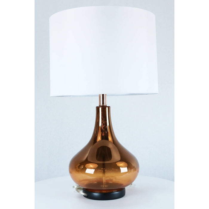 LAMP. MESA COBRE 1L E27 100W