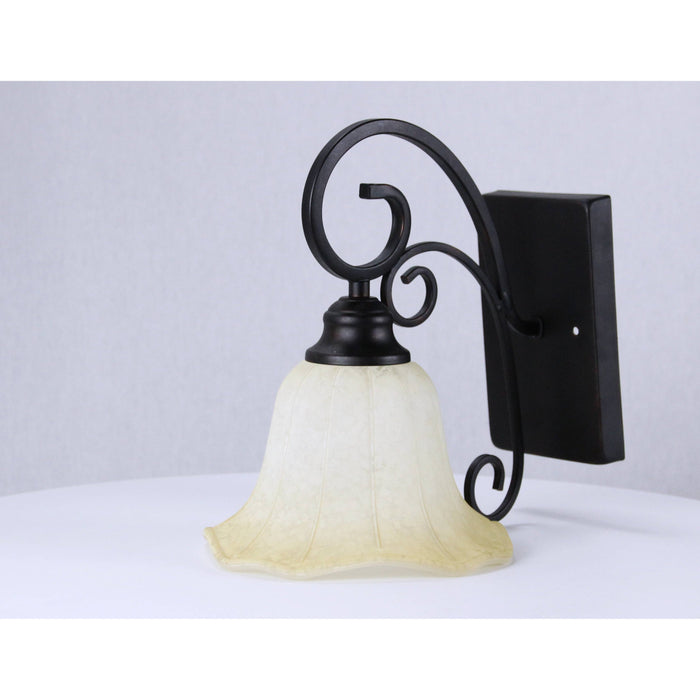 LAMP. PARED CHOCOLATE 1L E27 60W