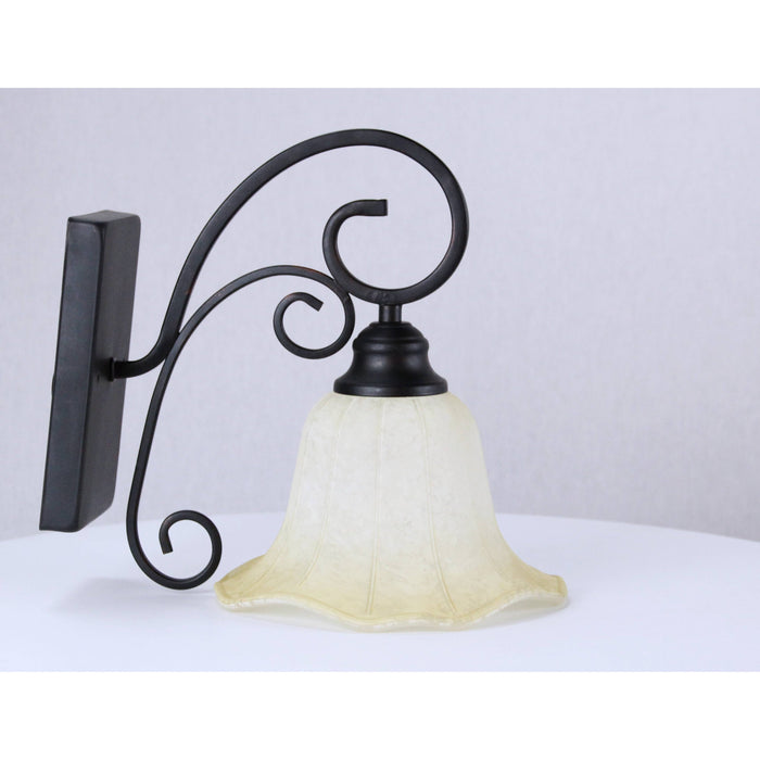 LAMP. PARED CHOCOLATE 1L E27 60W