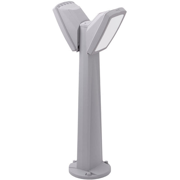 LAMP. EXT. POSTE PINELA 2L GRIS OPAL FUMAGALLI