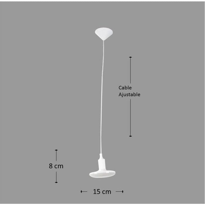 Plafón 10430 LED blanco con sensor de movimiento – BRICOLAMP