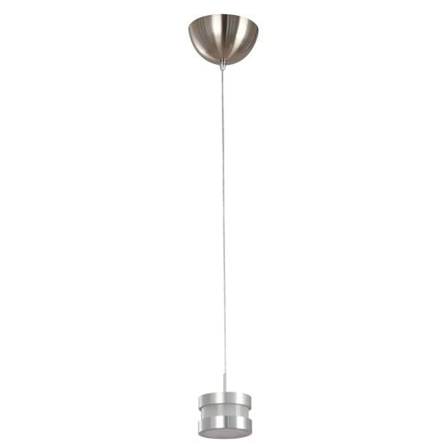 LAMP. LED COLGANTE NÍQUEL SATINADO 4.8W 85-265V 3500K